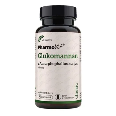 Productafbeelding van Pharmovit Glucomanne 450 mg, 90 capsules