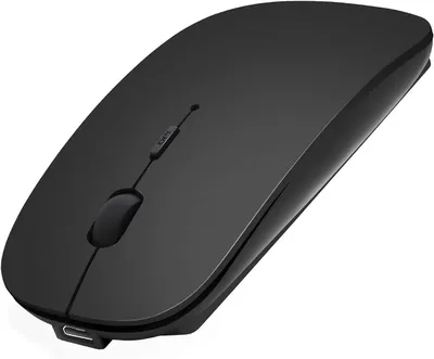 Image de Souris Bluetooth, compatible MacBook / Tablet iPad iPhone (iOS13.1.2 ci-dessus) souris silencieuse rechargeable sans fil pour ordinateur portable -Windows -Linux, 3 DPI