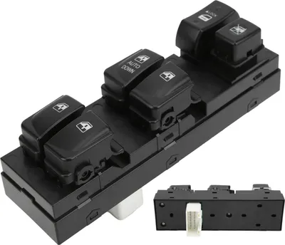 Zdjęcie produktu dla Przełącznik elektrycznego podnośnika szyby samochodowej 93570-2H110 Zamiennik do Hyundai Elantra 2007–2010 LHD