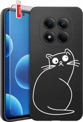Zdjęcie produktu dla Etui Do Xiaomi Redmi Note 15 Pro 4G | Wzory | Silikonowe Matt Case + Szkło