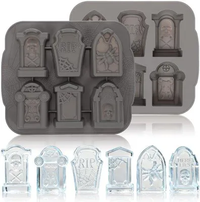 Obrázok produktu pre Silikónové halloweenské kamienky na gravírovanie – 21,5 x 17 cm