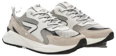 Produktbild von HUB Grid S48  Sneakers Laag - Beige - Maat 42
