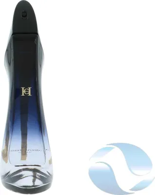 A perfume bottle on a white background.
