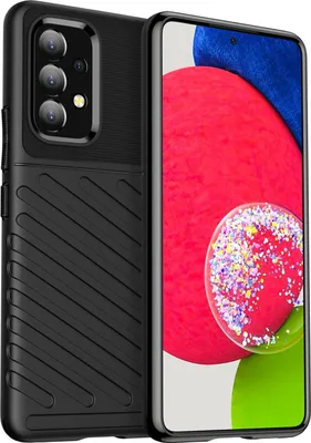 Obrázek produktu pro Hybrid Armor Case Protective Case "Thunder" Case Bumper Cover Pouzdro na mobilní telefon Matt Cover Robustní protiskluzový kryt kompatibilní s Samsung Galaxy A53 5G Bez ochranného skla