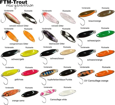 Produktbild von FTM Spoon Tango 1,8g - Forellenblinker, Farbe:schwarz/gelb