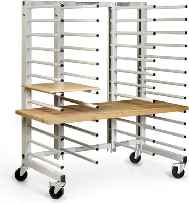 Produktbild von Bako Logistiksysteme Hordenwagen 4x12 Auflagen 600kg Traglast