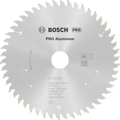 Produktbild von PRO Aluminium cordless Kreissägeblatt, 136 x 1,6 x 20 mm