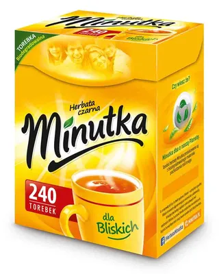 Zdjęcie produktu dla Herbata czarna Minutka 240 torebek
