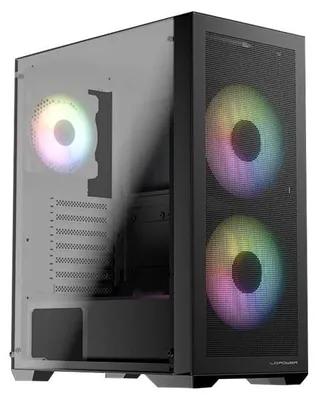 Imagen del producto de LC-POWER LC-717B-ON LC-Power Geh Midi ATX Gaming 717B - Meshwork_L Dark - o.N.