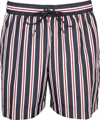 Obrázek produktu pro Pánské plavky TOMMY HILFIGER s elastickým pasem a vnější stahovací šňůrkou, číslo výrobku XM0XM02853, velikost S, 100 % polyester
