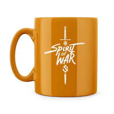 Obrázek produktu pro WORLD OF TANKS x Sabaton - Meč hrnek, oranžový (limitovaná edice)