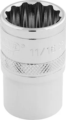 Zdjęcie produktu dla Draper Tools 33644, 1/2", 1 głowic(e), 11/16"