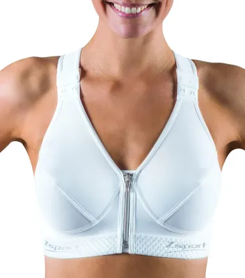 Immagine prodotto di Q Z Sport, reggiseno sportivo, colore argento, taglia 85B