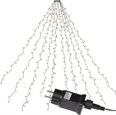 Immagine prodotto di LED albero mantello luci fiabesche 280 bianco caldo 8 fili Funzioni XA11168