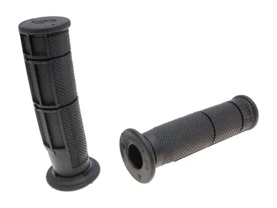 Obrázok produktu pre Sada rukovätí Domino half-waffle Quad, ATV thumb throttle 22/22mm - čierna