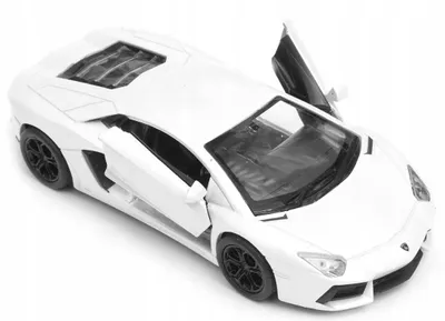 Produktbild von Welly Lamborghini Aventador Spielzeugauto Metall weiß 1:32