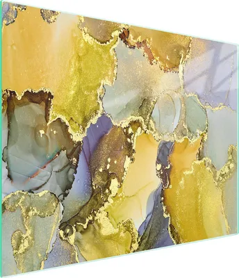 Produktbild von Glasschneidebrett 52x30 Marmor