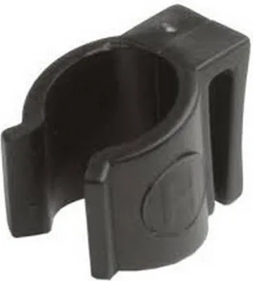 Image de clip de fixation protège-vêtements 16 mm noir par pièce