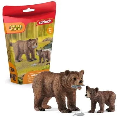 Produktbild von schleich WILD LIFE 42473, Forest, Wild animals / adventure toys, 3 Jahr(e), Braun