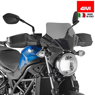 Zdjęcie produktu dla Szyba przednia GiVi przyciemniana 285 x 360 mm do Suzuki SV 650 (16-19) ABE