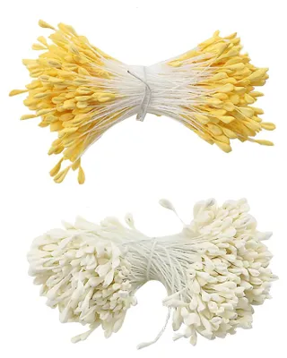 Kunstblume Staubblätter, 600 Stück, 10 cm, für DIY-Deko