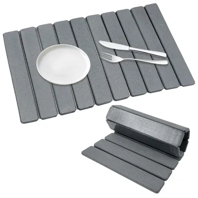 Imagen del producto de Omgoods - Alfombrilla absorbente para fregadero, de secado rápido, de 60 x 40 cm, ideal para la cocina
