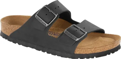 Produktbild von Birkenstock Arizona SFB Riemchen Geölte Leder Sandale Schwarz – 11,5 UK - 46 EU - 13/13,5 M US / Schwarz