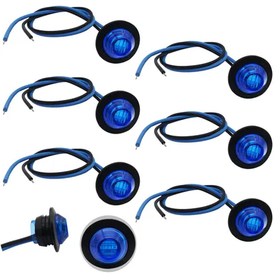 Obrázek produktu pro LED boční směrové světlo, modré, sada 6 kusů
