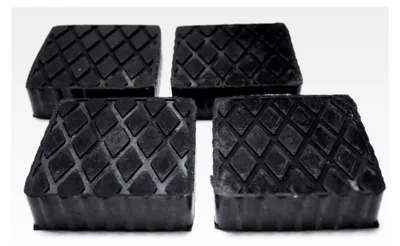 Produktbild von Gummiauflage 120x120x35 mm - Set mit 4 Gummiblöcken für Kfz-Hebebühnen