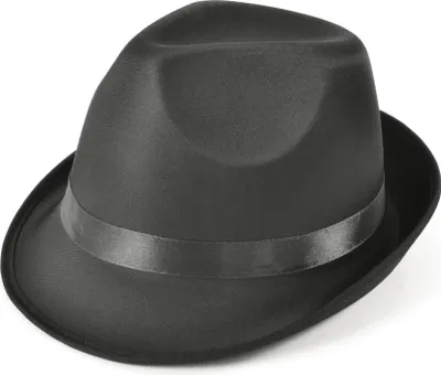 Produktbild von Bristol Novelty - Fedora-Hut für Herren/Damen Uni BN756 (Einheitsgröße) (Schwarz)