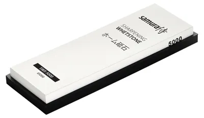 Obrázok produktu pre Brúsny kameň Samura, zrnitosť 5000, 19x7x2,4 cm, biely