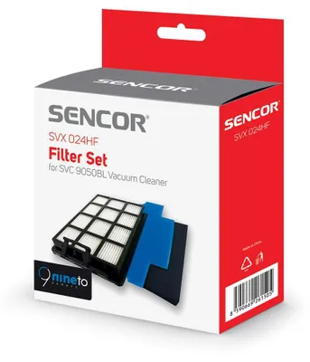 Zdjęcie produktu dla Zestaw filtrów do odkurzacza Sencor SVX 024HF zestaw filtrów SVC 9050BL