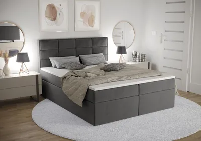 Produktbild von B&B Home Boxspringbett Kaja 140x200 cm – mit Bettkasten