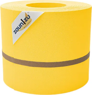 Produktbild von Sichtschutzstreifen zaun|zu PREMIUM 26m Rolle PP Zaunblende für Doppelstabzaun Gelb, 26m