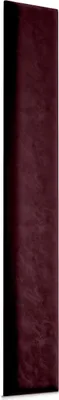 Obrázok produktu pre Muralo Polster panel WANDKISSEN Wandpolster Bettkopfteil Nástenný panel Weinrot 100 cm x 20 cm