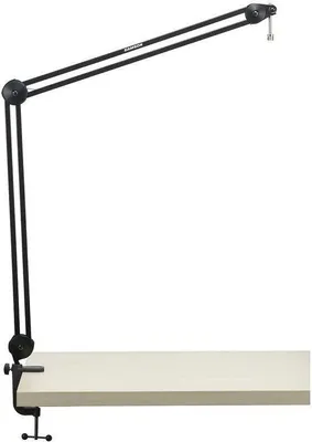 Produktbild von Samson Mikrofonstativ MBA48, 120 cm Armreichweite, mit Tischklemme und Flansch