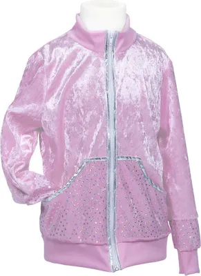 Produktbild von Trainingsjacke in Rosa für Mädchen