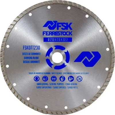 Immagine prodotto di Disco da taglio Ferrestock taglio diamante 230 mm