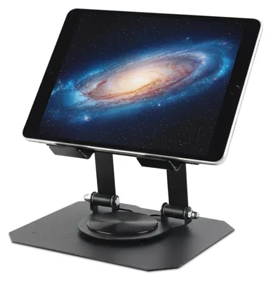 Obrázek produktu pro Nastavitelný držák tabletu na stůl, skládací držák telefonu, otočný o 360°