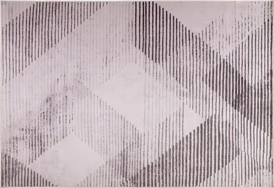 Produktbild von BELIANI Teppich Rosa Polyester 160 x 230 cm Kurzflor Geometrisches Muster Bedruckt Rechteckig