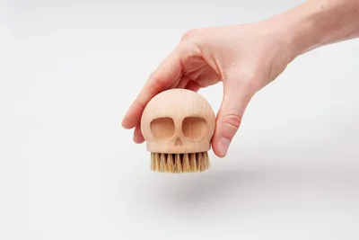 Produktbild von Totenkopf Gemüsebürste