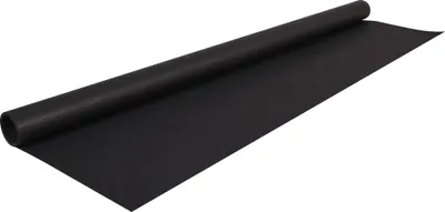 Produktbild von Clairefontaine 10x Farbiges gerilltes Kraftpapier Rolle 3x0,70m Schwarz 95729C