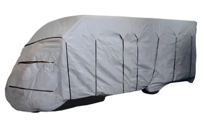 Obrázok produktu pre Eurotrail ETCC00860002, Celkový poťah, Caravan, Šedá, Jednofarebné, Zips, 2400 mm