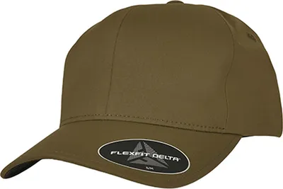 Produktbild von FLEXFIT 180 | Flexfit Delta Baseball Cap / Kappe / Mütze - Farbe: Olive - Größe: S/M