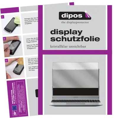 Produktbild von 1x Schutzfolie für Medion Akoya E15408 klar Displayschutzfolie Folie Display Schutz dipos