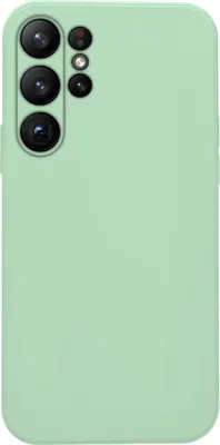 Produktbild von Hülle für Samsung Galaxy S23 Ultra Case Cover Bumper Silikon Softgrip Schutzhülle Farbe: Türkis