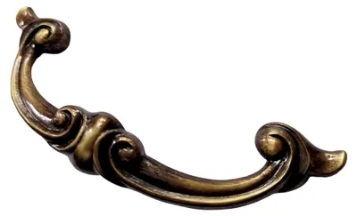 Produktbild von Massiver Messing-Schubladengriff im Vintage-Stil