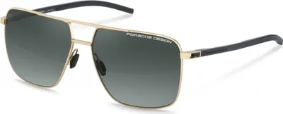 Produktbild von Porsche Design P8963 Gold, black 61/14/145 Herren Sonnenbrillen