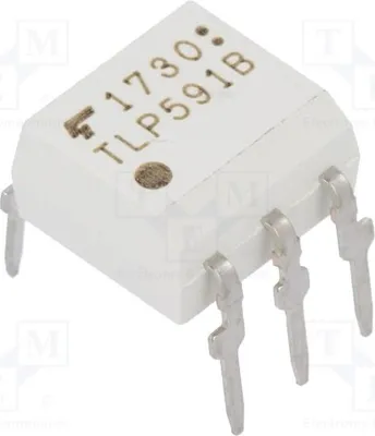 Produktbild von 1x Optokoppler Aus: Fotodiode 2,5kV THT Kanäle: 1 DIP6 TLP591B(C,F) Optokoppler -