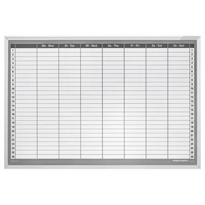 Obrázek produktu pro týdenní plánovač magnetoplan, (š)920 x (v)625 mm